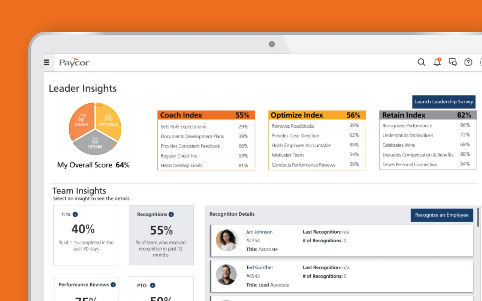 paycor hcm dashboard