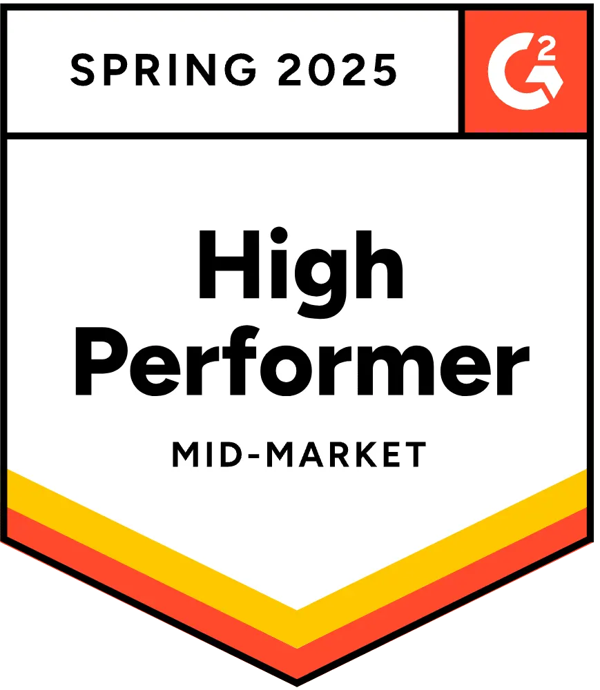 G2 award badge