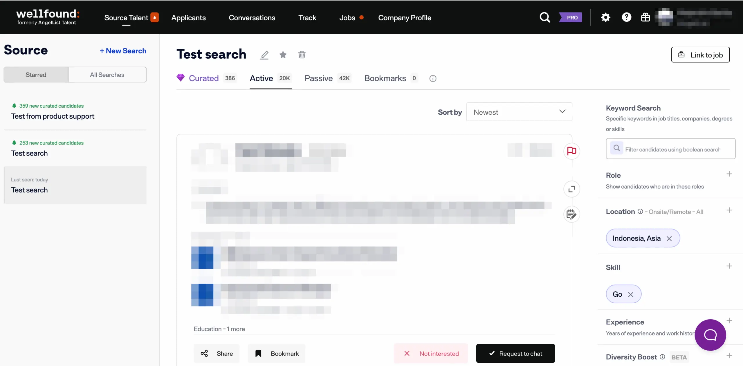 employee job websites, startup job sites