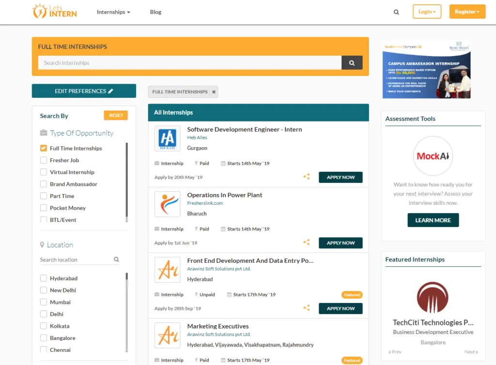 fresher job portals, free posting job sites in india, startup job sites, work from home,