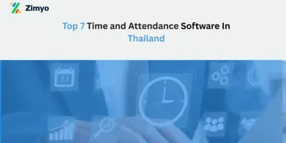 Top 7 Time and Attendance Software in Thailand