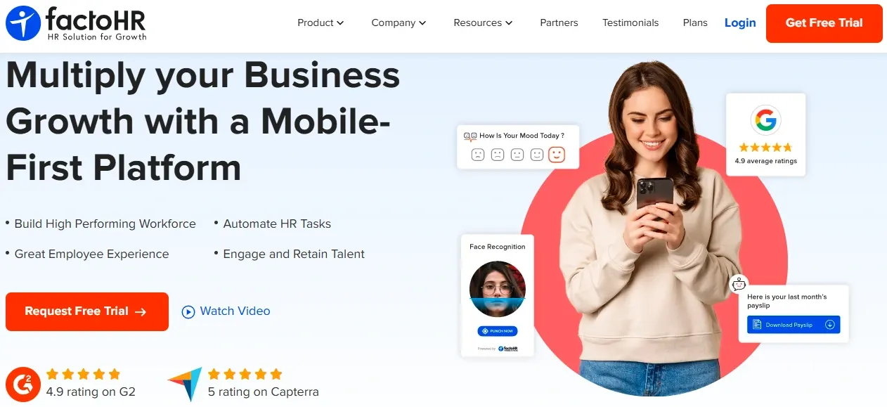 factohr attendance management software