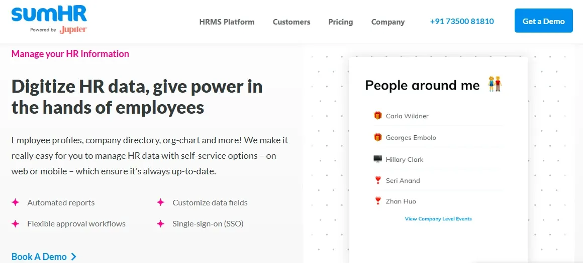 sumhr payroll software