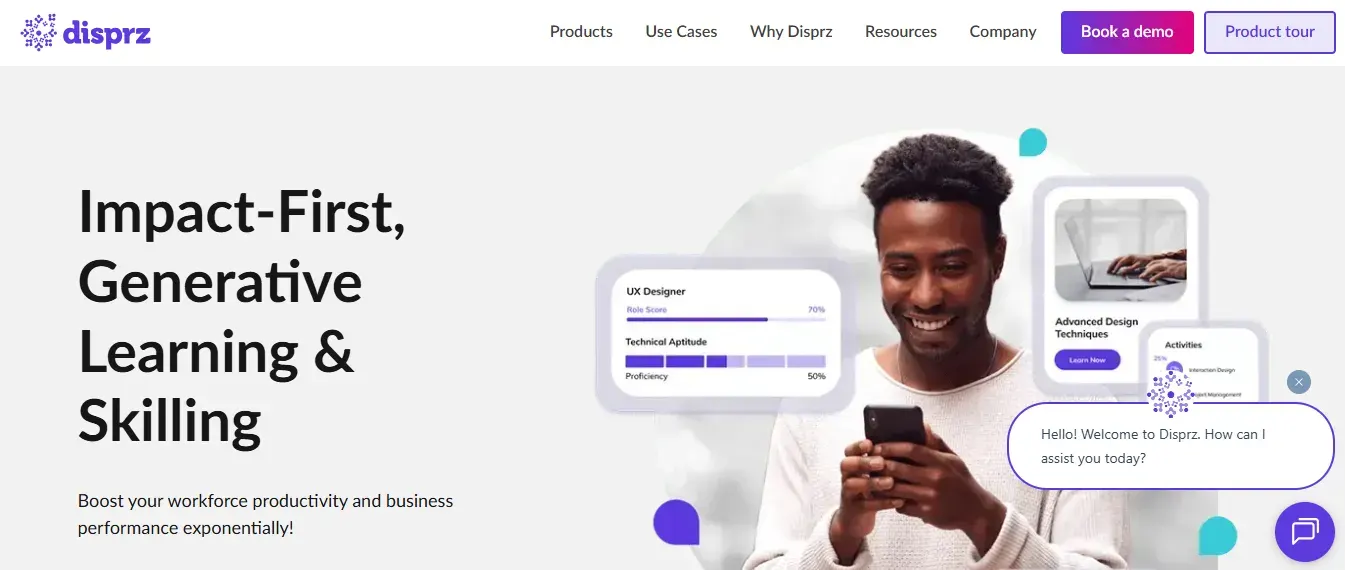 disprz lms, Top HR AI Software for SMBs