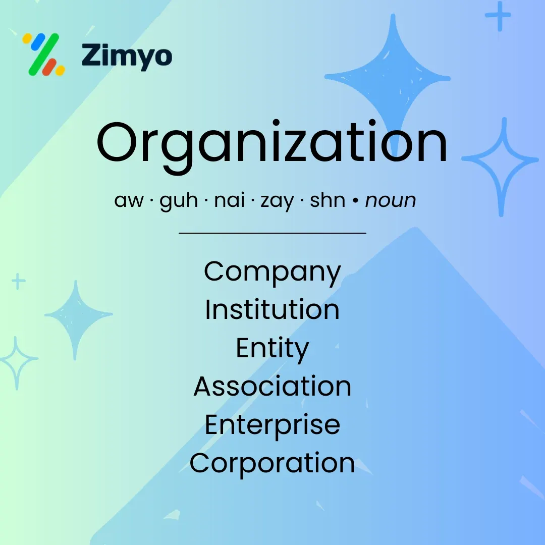 Organization Synonyms