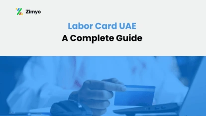 Labor card in UAE