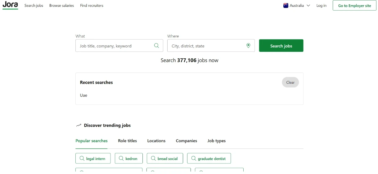 Job portal in UAE