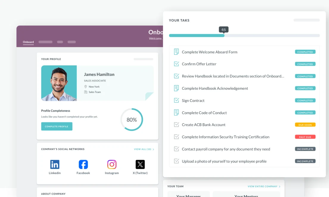 Onboarding