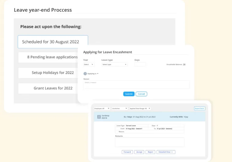 Leave management system