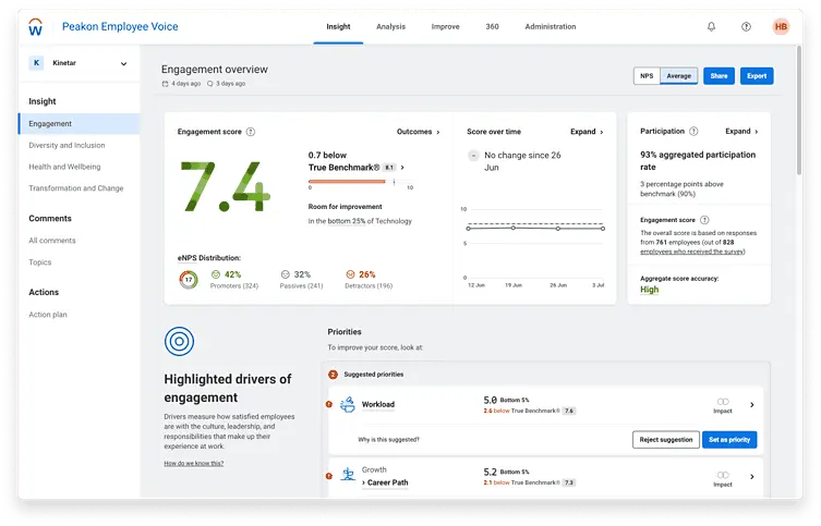 workday Employee Engagement software