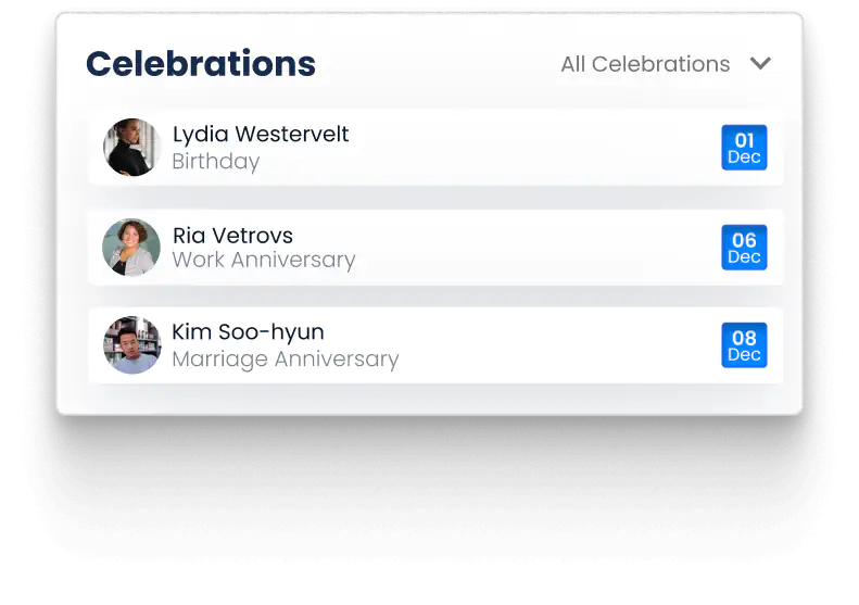 Celebrations