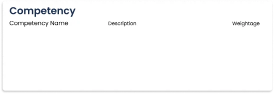 Competency Name