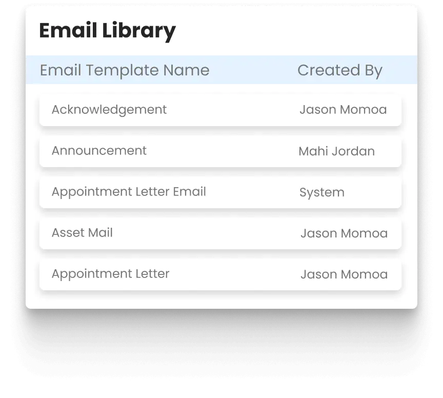 Email Library