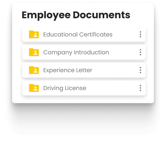 Employee Documents Management - HR Software