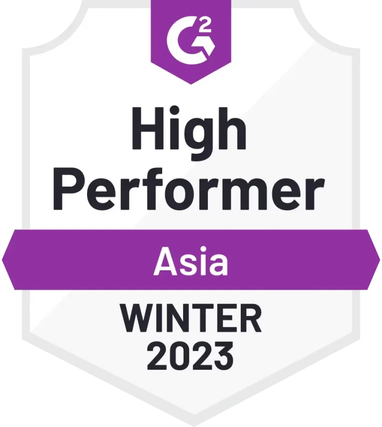 high performer asia g2 badge
