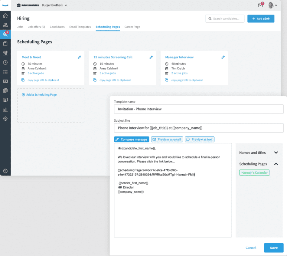 top interview scheduling software