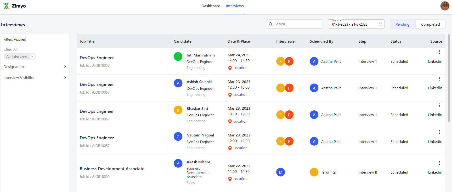 top interview scheduling software