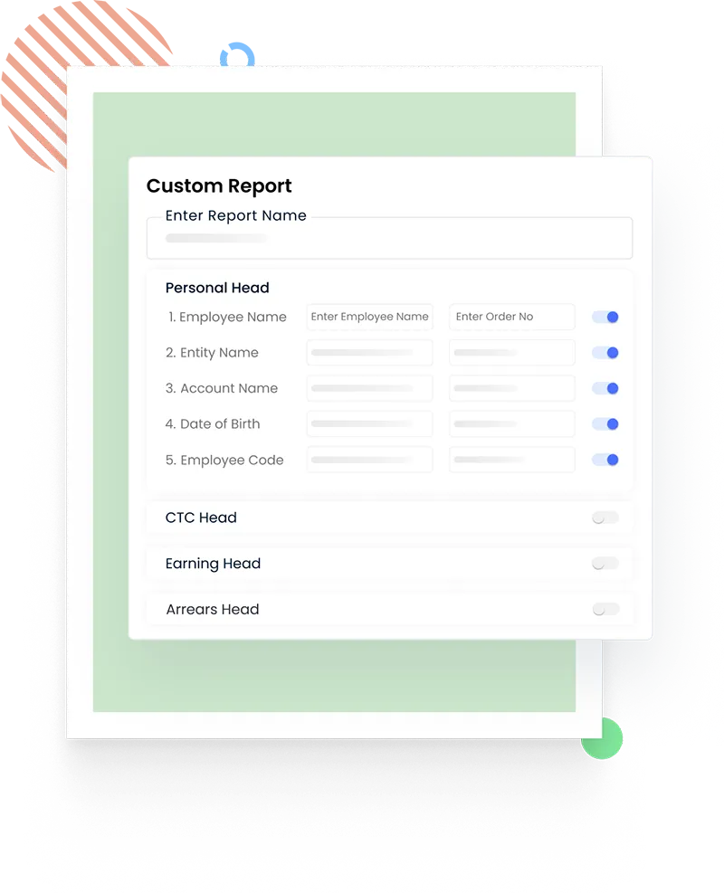 Custom Reports in Payroll Software