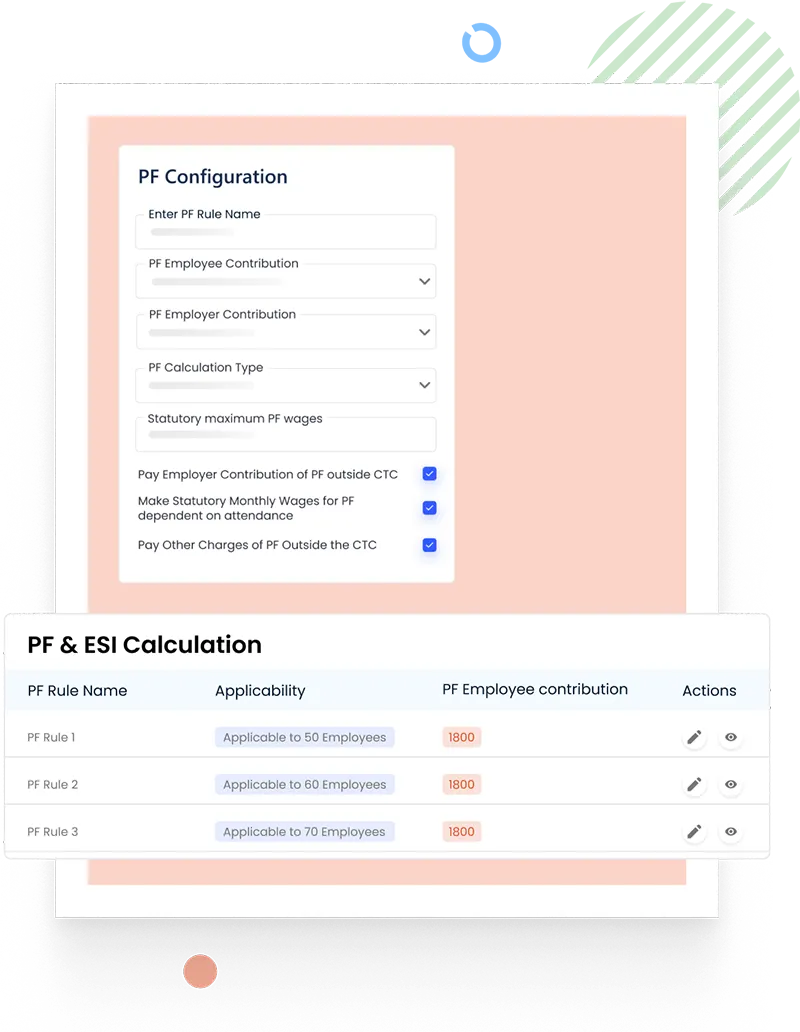 PF & ESI Computation 