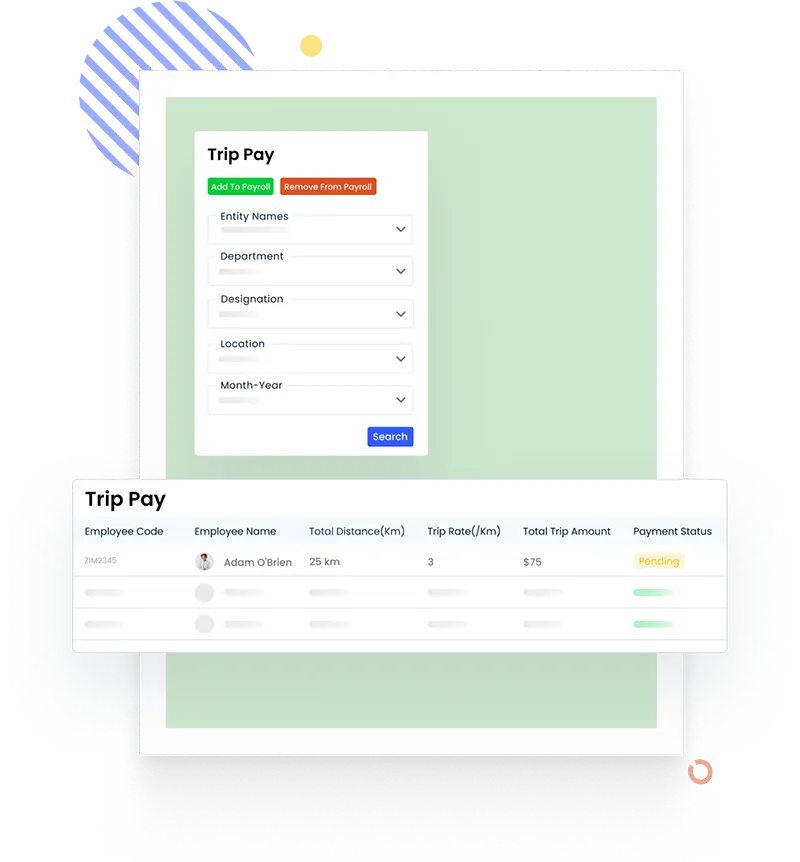 trip pay in expense management software