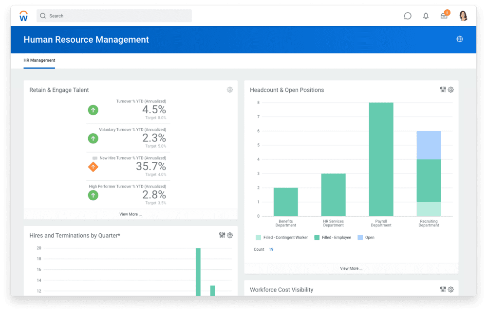 workday hcm software