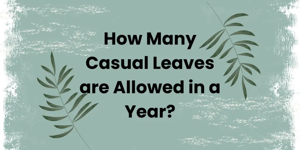 CL Casual Leave