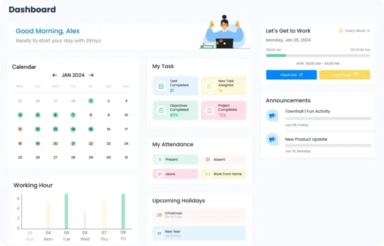 zimyo Employee Engagement software