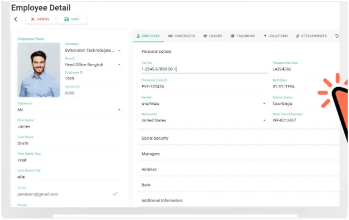 bytehr Human resource information system HRIS
