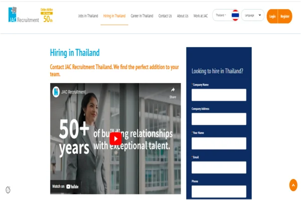jac recruitment michael page recruitment agencies in thailand