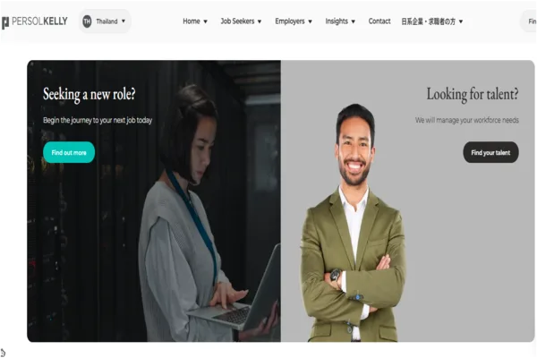 persolkelly recruitment agencies in thailand