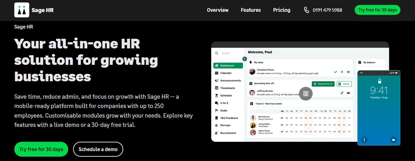 sage hr