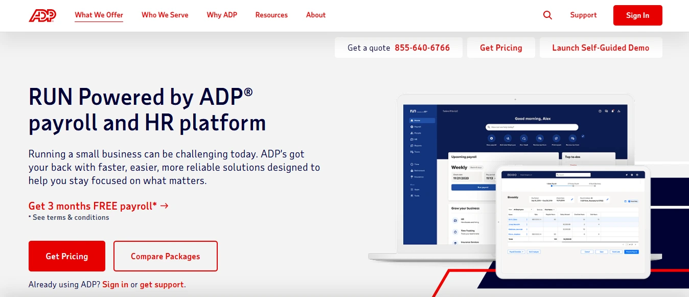 ADP RUN
