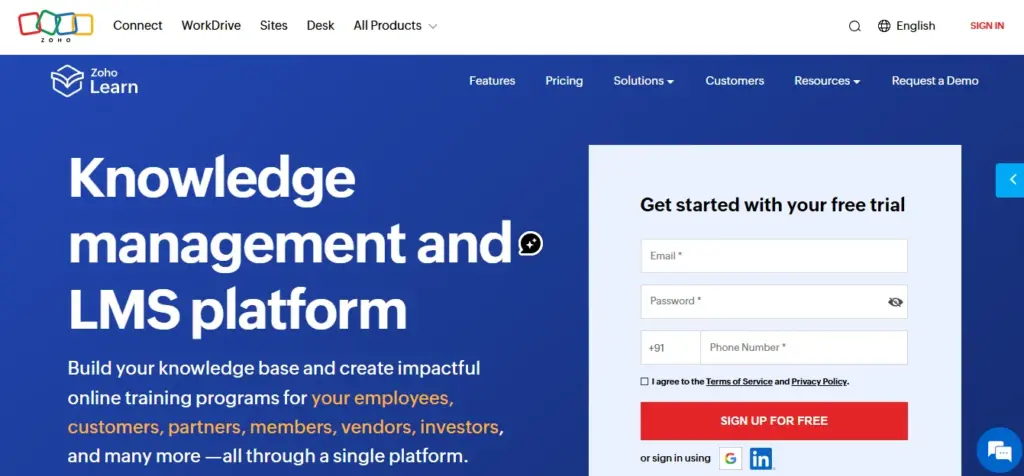 Zoho Learn