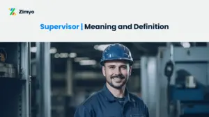 Supervisor Meaning | Definition