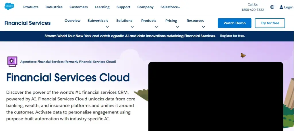 Salesforce, SaaS companies for BFSI