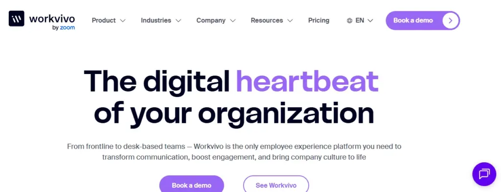 workvivo, employee experience software