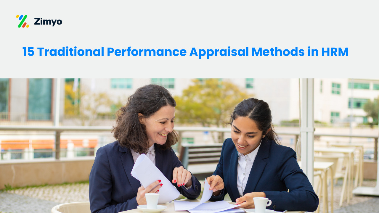 Traditional Performance Appraisal Methods In HRM